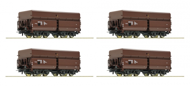 Set of 4  High capacity hopper cars<br /><a href='images/pictures/Roco/Roco-67176.jpg' target='_blank'>Full size image</a>